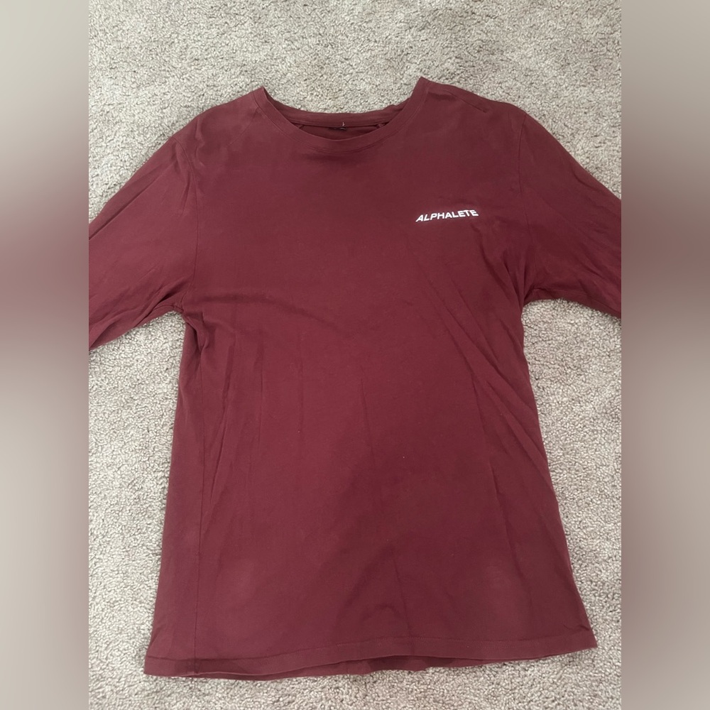 ALPHALETE LONG SLEEVE